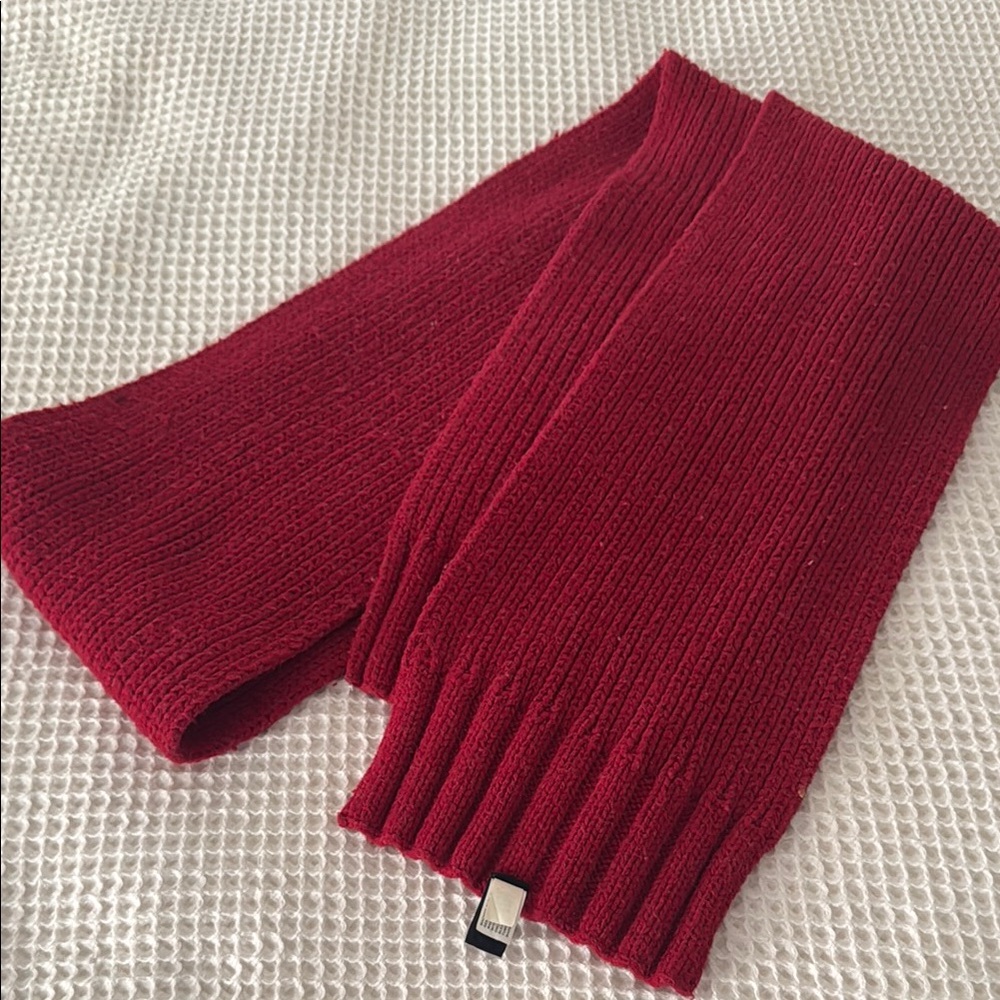 GAP Deep Red Knit Scarf
